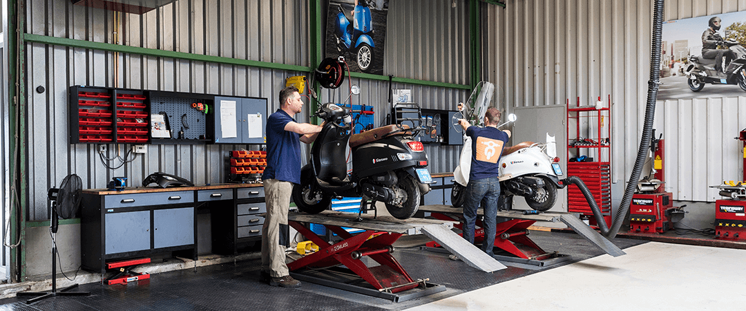 Scooter Uitlaat Reparatie