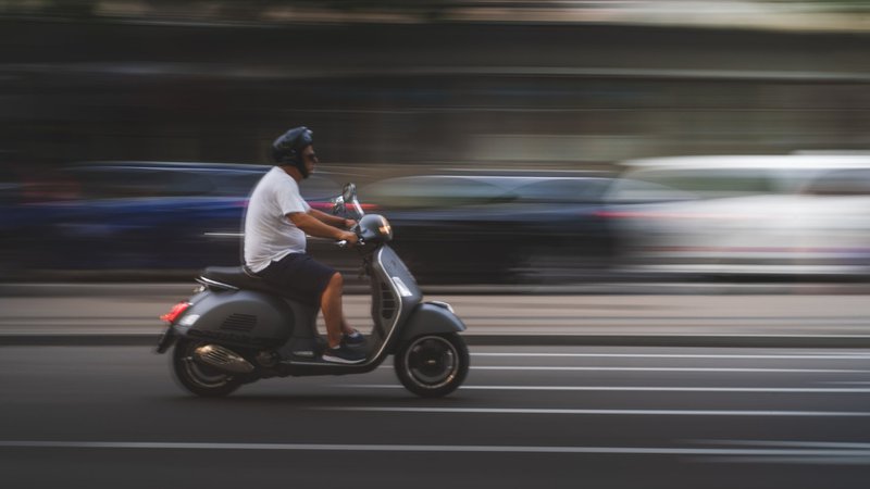 Kilometerteller scooter